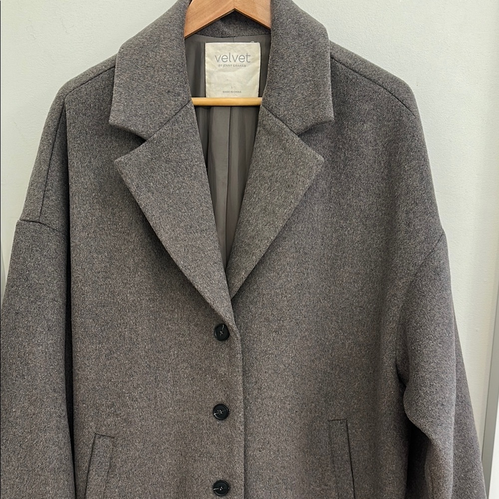 Velvet Women's Gray Coat